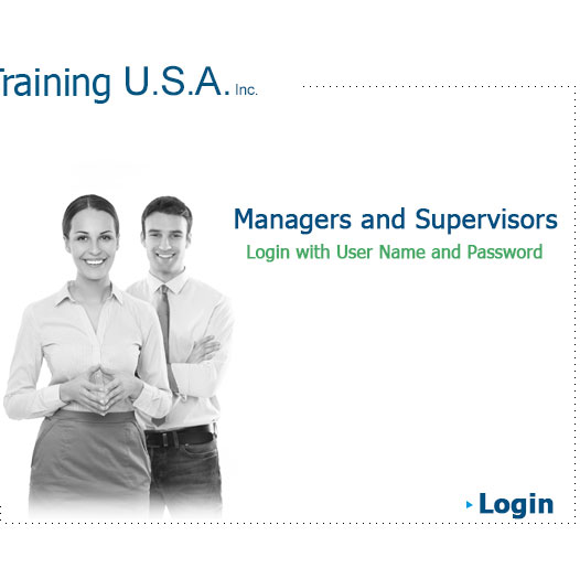 Manager and Teacher Online Training Management Login